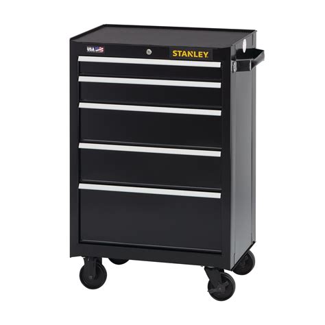 stanley 26 5 drawer steel tool chest & cabinet|stanley tool cabinet costco.